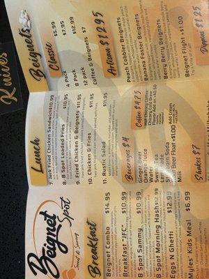 Menu photo 5 Beignet Spot Lake Elsinore, CA