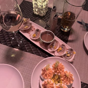 El Chorro - Raw oysters and deviled eggs - American Near Me - Paradise Valley, Arizona
