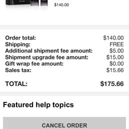 Proof of my purchases