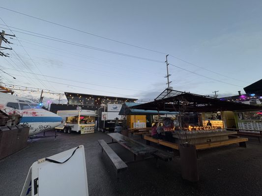 Hawthorne Asylum Food Cart Pod by null