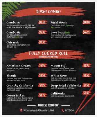 Menu photo 8 Sushi House Roseville, CA Menu photo 8 Sushi House Roseville, CA