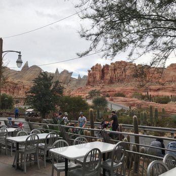 Flo's V8 Cafe - Amazing view to cars ride - Cafes Near Me - Anaheim, California