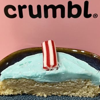 Crumbl - Sand Lake - Crumbl Cookies Blue Raspberry Cookie ft. ICEE - Bakeries Near Me - Orlando, Florida