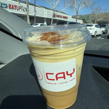 Cay Cafe - Egg cream viet coffee. - Vietnamese Near Me - Fremont, California Cay Cafe - Egg cream viet coffee. - Vietnamese Near Me - Fremont, California