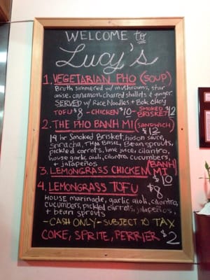 Menu photo 2 Lucy's Vietnamese Bushwick Brooklyn, NY Menu photo 2 Lucy's Vietnamese Bushwick Brooklyn, NY