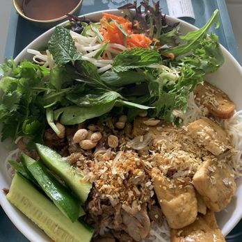 Kraft Vermicelli - Vermicelli noodles with grilled pork and fried braised tofu - Cafes Near Me - Camarillo, California