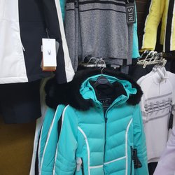 Ski Haus Sports Center - Nils & Spyder skiwear. Nothing warmer than a quality jacket! Check out the cool snowflake sweater from Nils!