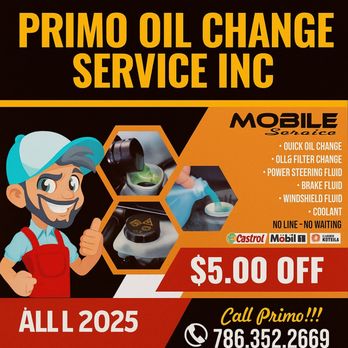 Primo Oil Service - Oil change - Oil Change Stations Near Me - Homestead, Florida Primo Oil Service - Oil change - Oil Change Stations Near Me - Homestead, Florida