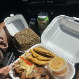 Diri Jon Jon Rice, Griot, banann Diri Jon Jon Rice, Griot, banann