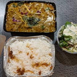 Spice Bangla - Take Away: Lamm Podina, 160 kr
