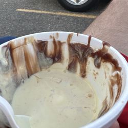 Ev's - Remainder hot fudge Sunday.
