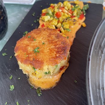 Rusty Pelican - Miami - Crab cake - Seafood Near Me - Key Biscayne, Florida Rusty Pelican - Miami - Crab cake - Seafood Near Me - Key Biscayne, Florida
