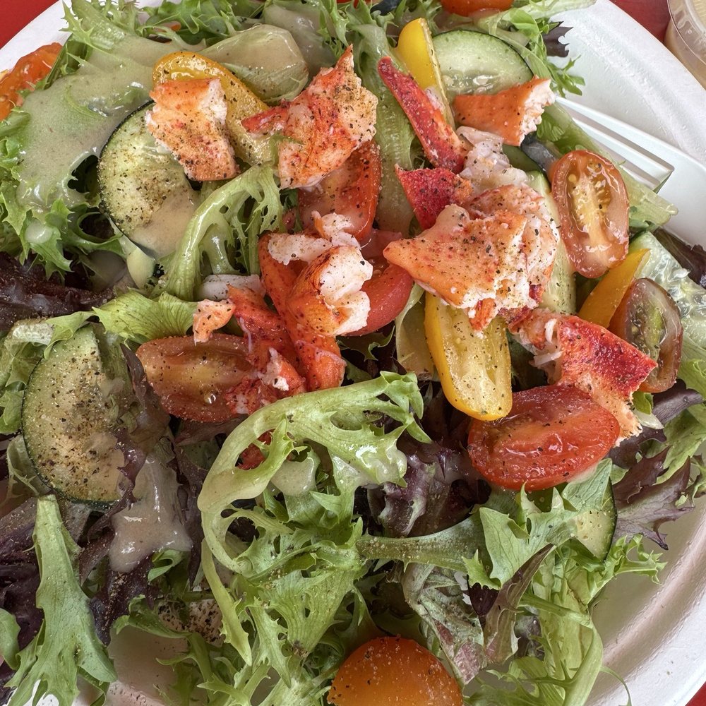 Lobster West - Salad with lobster - Seafood Near Me - San Diego, California Lobster West - Salad with lobster - Seafood Near Me - San Diego, California