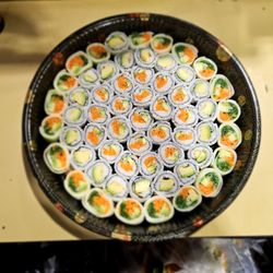 Vegetarian tray