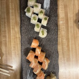 The Romeo & Juliet Roll is my favorite, the scallops are perfect! The 49ers Roll is perfectly balanced and refreshing! The Romeo & Juliet Roll is my favorite, the scallops are perfect! The 49ers Roll is perfectly balanced and refreshing!