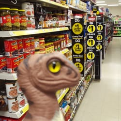 Dollar General - Bob the Raptor Says "Dollar General is a good place to come."