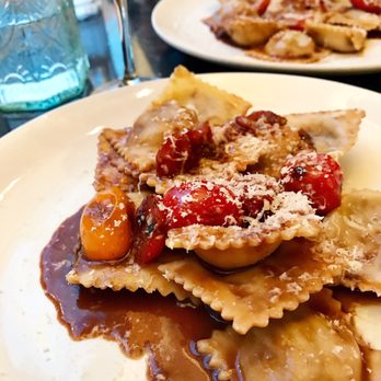 Big Mouth Pasta - Homemade ravioli stuffed with beef and topped with a life-changing sauce. - Pasta Shops Near Me