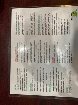 Menu photo 7 Tacos y Ceviches Fort Myers, FL