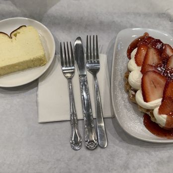 One Day Cafe - Basque cheesecake and strawberry croffle - Coffee & Tea Near Me - Lakewood, Washington One Day Cafe - Basque cheesecake and strawberry croffle - Coffee & Tea Near Me - Lakewood, Washington