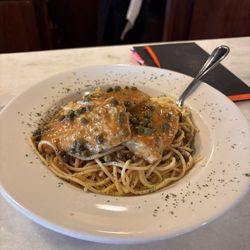 Chicken piccata.