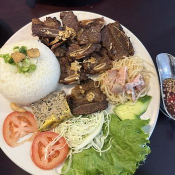Gạo Restaurant - 2. Cơm Sườn Bò Nướng (no.2) - Vietnamese Near Me - Tampa, Florida Gạo Restaurant - 2. Cơm Sườn Bò Nướng (no.2) - Vietnamese Near Me - Tampa, Florida