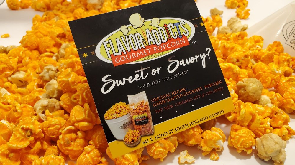 FLAVOR ADDICTS GOURMET POPCORN 641 E 162nd St, South Holland