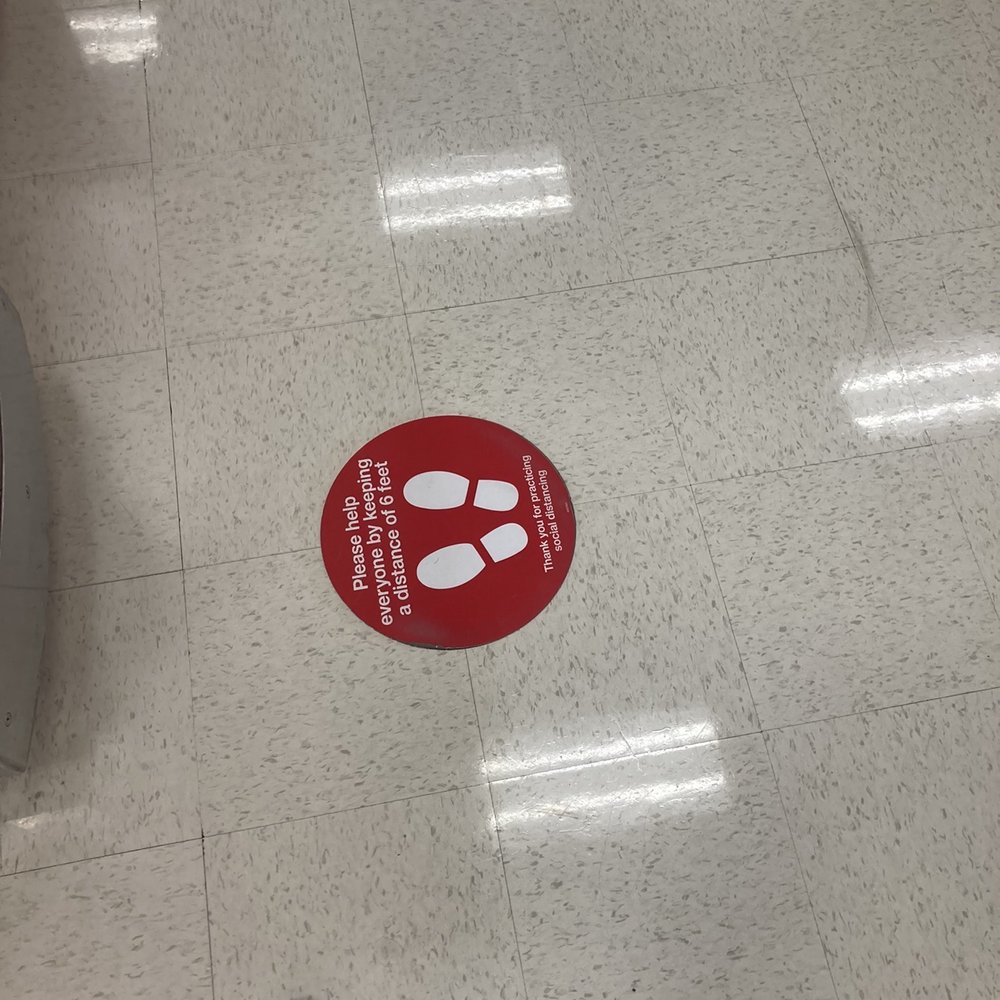 Target - Social distancing at self checkout - Electronics Near Me - Atlanta, Georgia