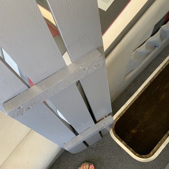 Jorge Zavala Upholstery - Broken wooded ski locker - Furniture Reupholstery Near Me - Yuma, Arizona Jorge Zavala Upholstery - Broken wooded ski locker - Furniture Reupholstery Near Me - Yuma, Arizona