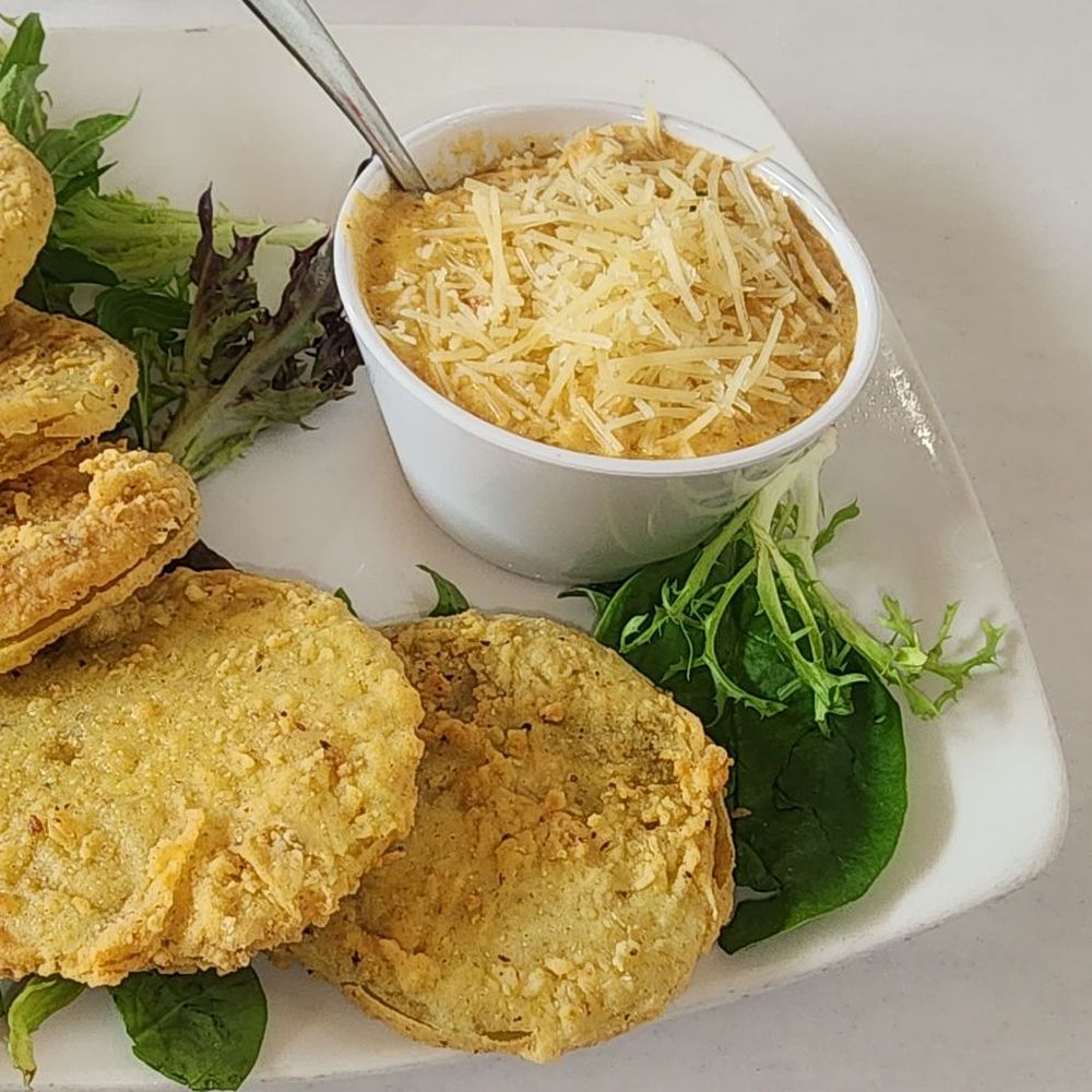 Bozos Too - Fried green tomatoes - Seafood Near Me - Pascagoula, Mississippi Bozos Too - Fried green tomatoes - Seafood Near Me - Pascagoula, Mississippi