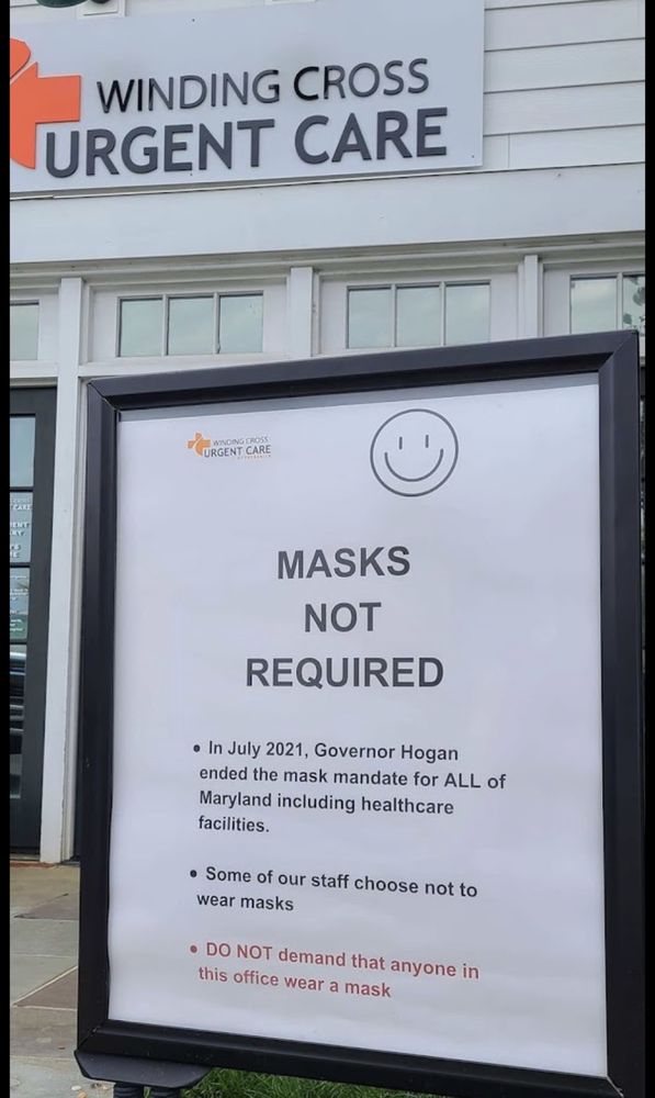 WINDING CROSS URGENT CARE OF FREDERICK Updated October 2024 11