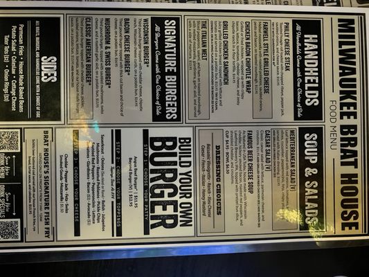 Menu photo 6 Milwaukee Brat House Milwaukee, WI