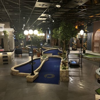 Puttery - The rooftop course which is actually on the first floor - Mini Golf Near Me - The Colony, Texas