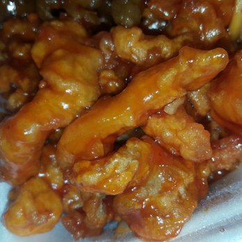 Twin Dragon - Fire Chicken- Not spicy at all...reminds me of Mandarin Fried Chicken, delish!! - Chinese Near Me - Fullerton, California