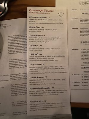 Menu photo 6 Passatempo Taverna Walla Walla, WA