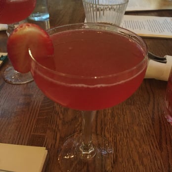 Tanner and Co - St Saviour's Mire Cocktail: KETEL ONE VODKA, DAMSON GIN, STRAWBERRIES, HONEY, QUINCE, CAVA - Bars Near Me - London, XGL Tanner and Co - St Saviour's Mire Cocktail: KETEL ONE VODKA, DAMSON GIN, STRAWBERRIES, HONEY, QUINCE, CAVA - Bars Near Me - London, XGL