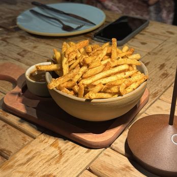 Valley Goat - spiced fries - New American Near Me - Sunnyvale, California