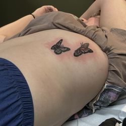 Olde Tyme Tattoo - my beautiful butterflies