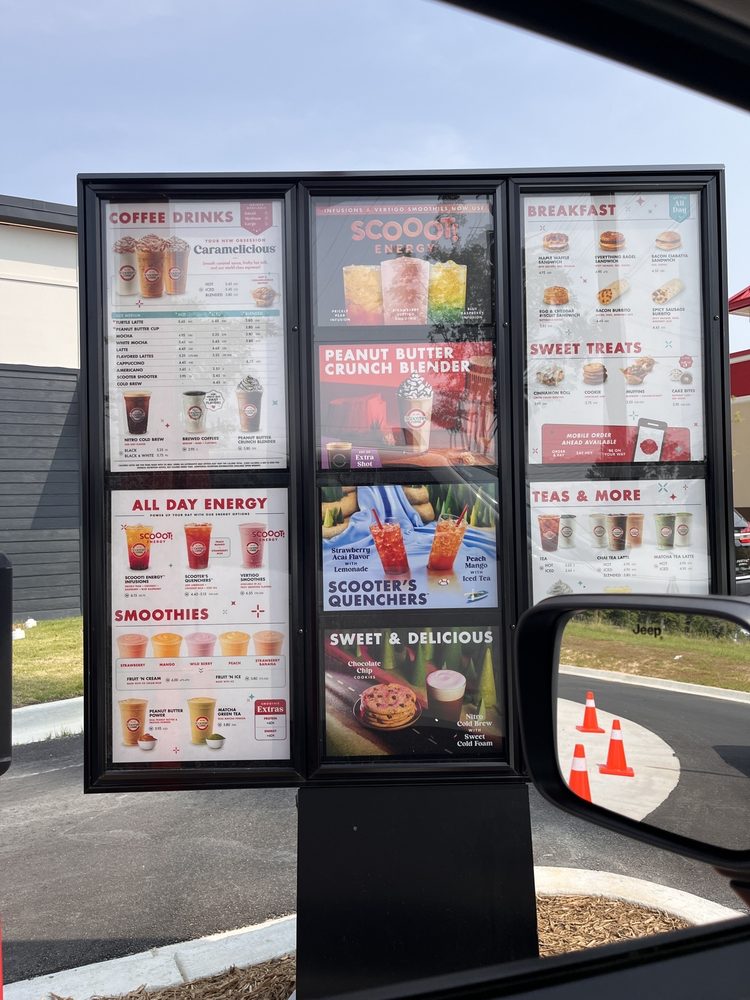 SCOOTER’S COFFEE 81 Tulip Oak Dr, Columbia, South Carolina Coffee