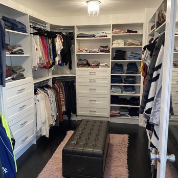Closet Finish - Home Organization Near Me - Rancho Cucamonga, California