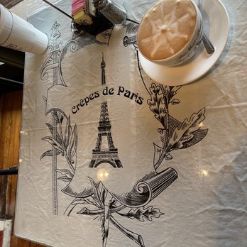 Crepes de Paris - Cafe latte - Creperies Near Me - Claremont, California