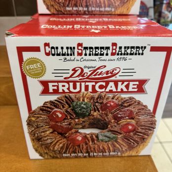 Collin Street Bakery - DeLux boxed Fruitcake - Bakeries Near Me - Bellmead, Texas Collin Street Bakery - DeLux boxed Fruitcake - Bakeries Near Me - Bellmead, Texas