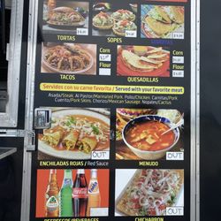 La Rancherita Taqueria - Estela La Rancherita Taqueria Menu ask about listed out items they may still be available.