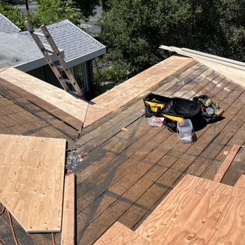 United Roofing - Replaced Water Damaged Sheathing - Roofing Near Me - Millbrae, California United Roofing - Replaced Water Damaged Sheathing - Roofing Near Me - Millbrae, California