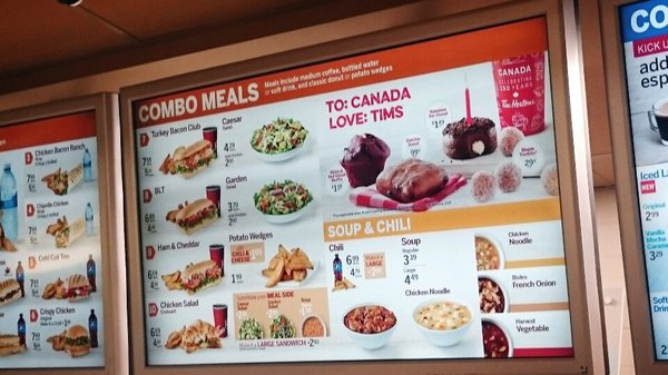 Menu photo 3 Tim Hortons Richmond, BC