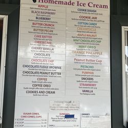Riverview Ice Cream - Butter Brickle was so good