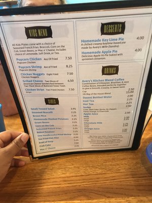 Menu photo 4 Averys Kitchen New Braunfels, TX