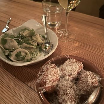 Nancy's Hustle - Croquettes and butter dumplings - New American Near Me - Houston, Texas Nancy's Hustle - Croquettes and butter dumplings - New American Near Me - Houston, Texas