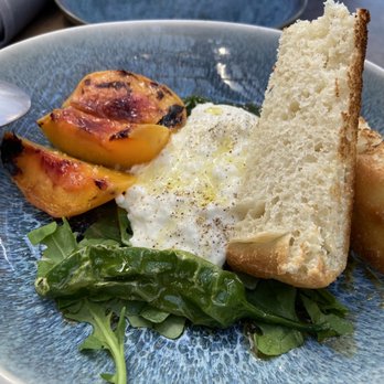 The Matheson - Burrata and peach - Wine Bars Near Me - Healdsburg, California The Matheson - Burrata and peach - Wine Bars Near Me - Healdsburg, California