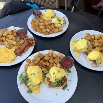 La Bocca Restaurant - Our brunch meal for 4 - Mediterranean Near Me - Whistler, British Columbia