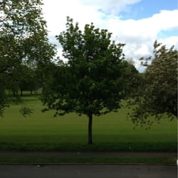 Leith Links - Looking onto Leith Links from Culane House Hotel, first floor window view :)